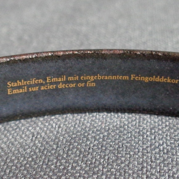 Vintage Micheala Frey bangle in Art Nouveau Motis - Picture 4 of 8